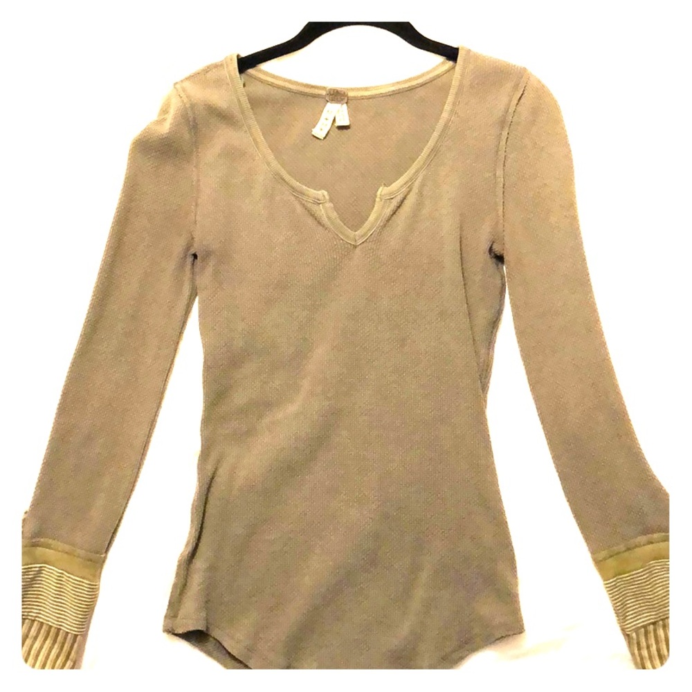 Free people long sleeve shirt